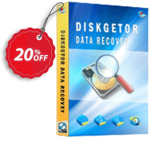 DiskGetor Data Recovery Coupon, discount 20% OFF DiskGetor Data Recovery, verified. Promotion: Stirring discounts code of DiskGetor Data Recovery, tested & approved