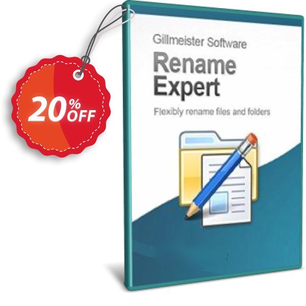 Rename Expert Coupon, discount Coupon code Rename Expert. Promotion: Rename Expert offer from Gillmeister Software