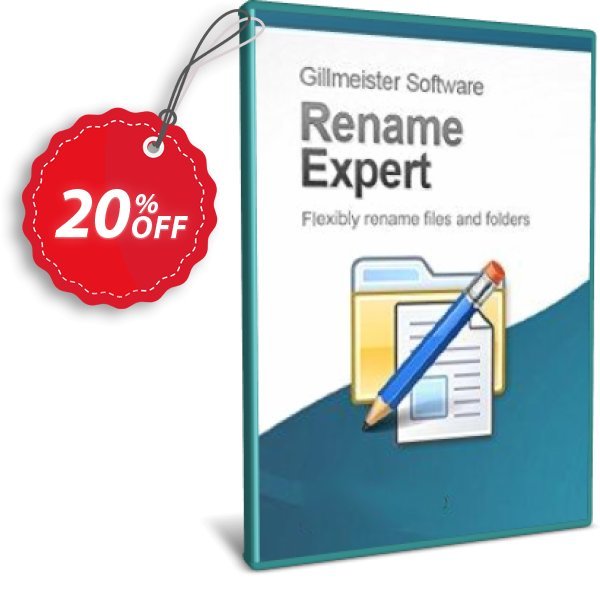 Rename Expert - 5-User Plan Coupon, discount Coupon code Rename Expert - 5-User License. Promotion: Rename Expert - 5-User License offer from Gillmeister Software