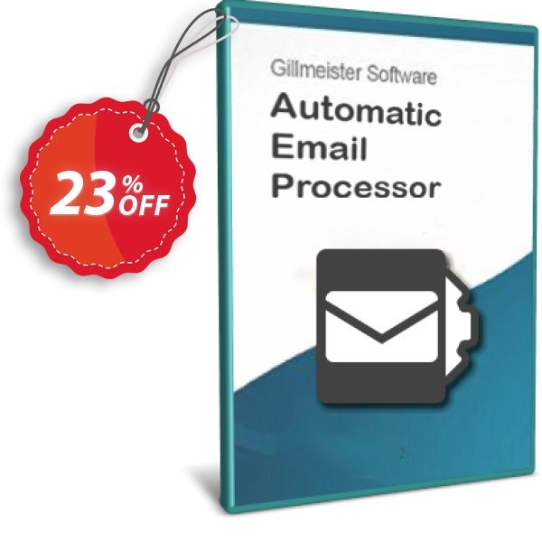 Automatic Email Processor 2, Standard Edition - Enterprise Plan Coupon, discount Coupon code Automatic Email Processor 2 (Standard Edition) - Enterprise License. Promotion: Automatic Email Processor 2 (Standard Edition) - Enterprise License offer from Gillmeister Software