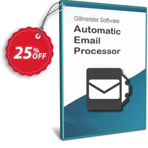 Automatic Email Processor 2, Ultimate Edition - 100-User Plan Coupon, discount Coupon code Automatic Email Processor 2 (Ultimate Edition) - 100-User License. Promotion: Automatic Email Processor 2 (Ultimate Edition) - 100-User License offer from Gillmeister Software