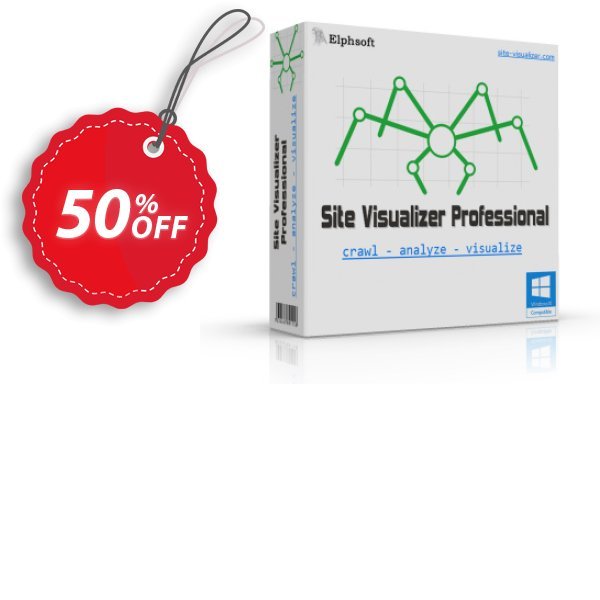 Site Visualizer Pro Coupon, discount Coupon code Site Visualizer Professional (Single User License). Promotion: Site Visualizer Professional (Single User License) offer from Elphsoft