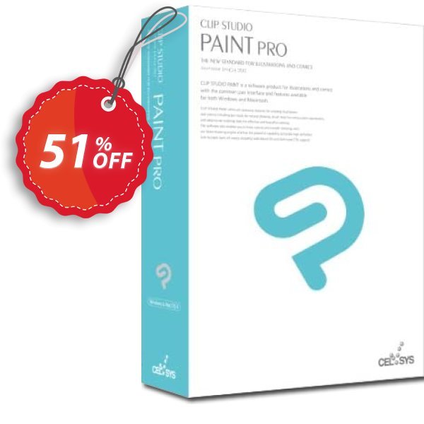 Clip Studio Paint PRO, Español  Coupon, discount 50% OFF Clip Studio Paint PRO, verified. Promotion: Formidable discount code of Clip Studio Paint PRO, tested & approved