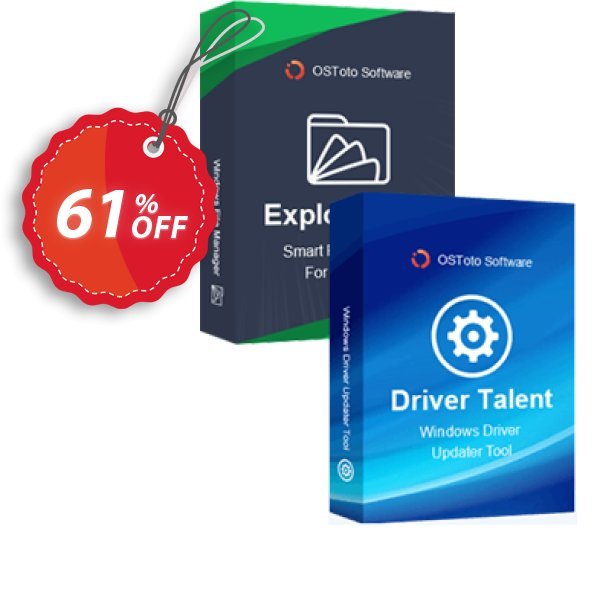 Driver Talent Pro + ExplorerMax, Lifetime  Coupon, discount 61% OFF Driver Talent Pro + ExplorerMax (Lifetime), verified. Promotion: Big sales code of Driver Talent Pro + ExplorerMax (Lifetime), tested & approved