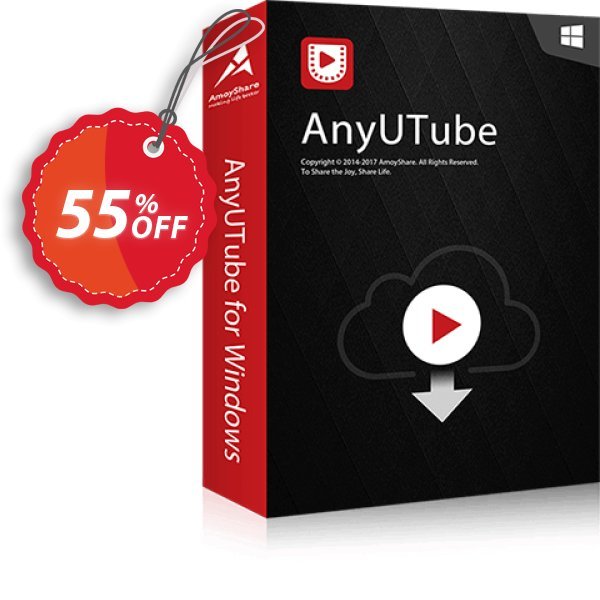AnyUTube Monthly Coupon, discount Coupon code AnyUTube Win Monthly. Promotion: AnyUTube Win Monthly offer from Amoyshare