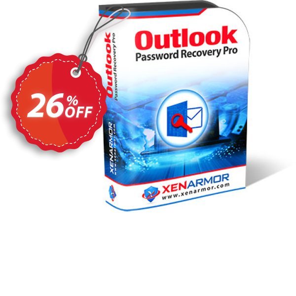 XenArmor Outlook Password Recovery Pro Coupon, discount Coupon code XenArmor Outlook Password Recovery Pro Personal Edition. Promotion: XenArmor Outlook Password Recovery Pro Personal Edition offer from XenArmor Security Solutions Pvt Ltd