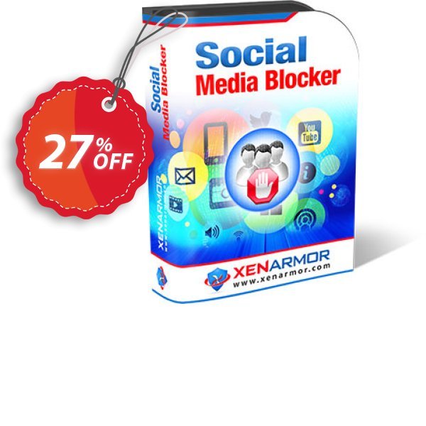 XenArmor Social Media Blocker Coupon, discount Coupon code XenArmor Social Media Blocker Personal Edition. Promotion: XenArmor Social Media Blocker Personal Edition offer from XenArmor Security Solutions Pvt Ltd