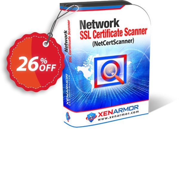 XenArmor Network SSL Certificate Scanner Coupon, discount Coupon code XenArmor Network SSL Certificate Scanner Personal Edition. Promotion: XenArmor Network SSL Certificate Scanner Personal Edition offer from XenArmor Security Solutions Pvt Ltd