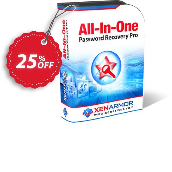 XenArmor All-In-One Password Recovery Pro Enterprise Coupon, discount Coupon code XenArmor All-In-One Password Recovery Pro Enterprise Edition. Promotion: XenArmor All-In-One Password Recovery Pro Enterprise Edition offer from XenArmor Security Solutions Pvt Ltd