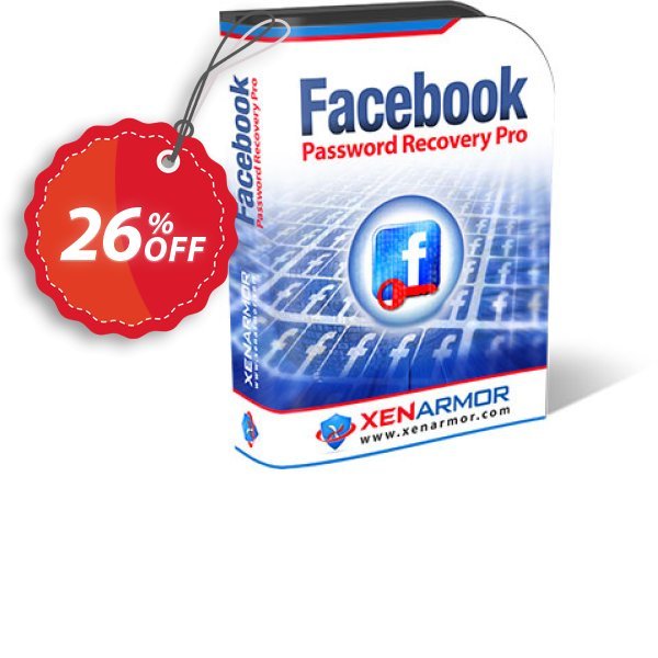 XenArmor Facebook Password Recovery Pro Coupon, discount Coupon code XenArmor Facebook Password Recovery Pro Personal Edition. Promotion: XenArmor Facebook Password Recovery Pro Personal Edition offer from XenArmor Security Solutions Pvt Ltd