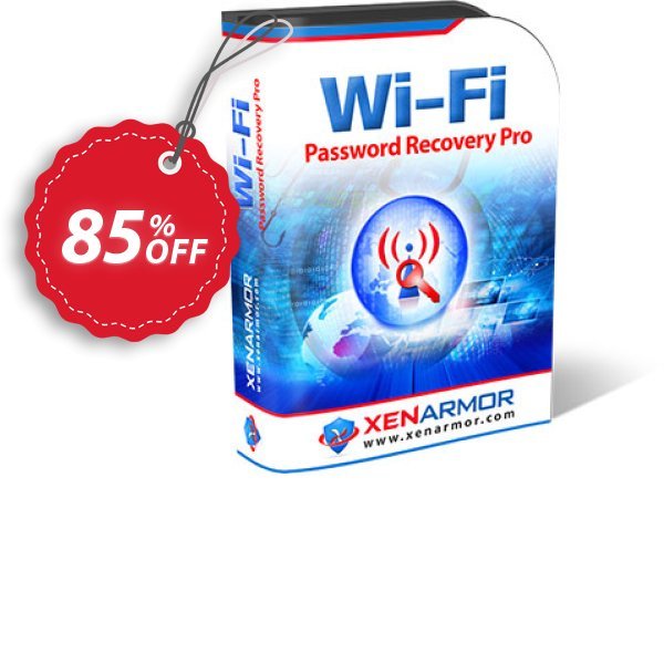 XenArmor WiFi Password Recovery Pro Coupon, discount Coupon code XenArmor WiFi Password Recovery Pro Personal Edition. Promotion: XenArmor WiFi Password Recovery Pro Personal Edition offer from XenArmor Security Solutions Pvt Ltd