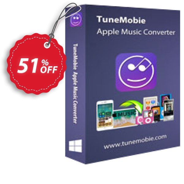 TuneMobie Apple Music Converter Make4fun promotion codes