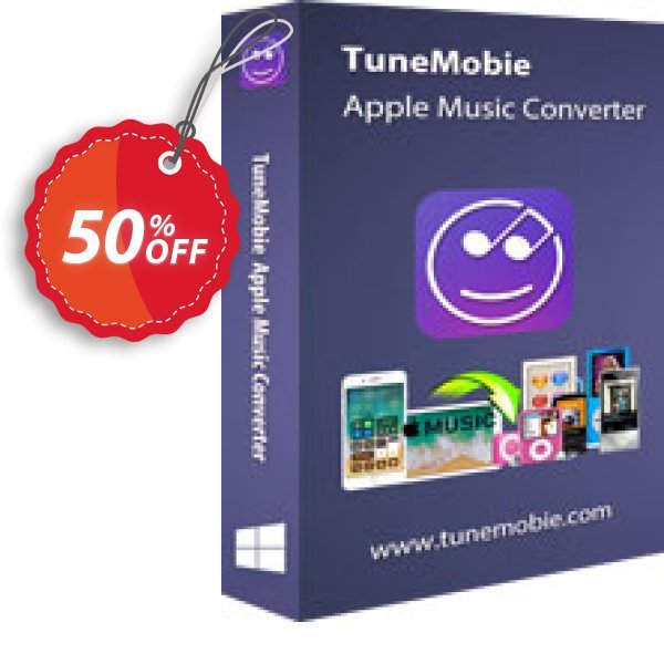 TuneMobie Apple Music Converter, Family Plan Coupon, discount Coupon code TuneMobie Apple Music Converter (Family License). Promotion: TuneMobie Apple Music Converter (Family License) Exclusive offer