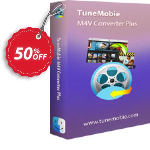 TuneMobie M4V Converter Plus for MAC, Family Plan  Coupon, discount Coupon code TuneMobie M4V Converter Plus for Mac (Family License). Promotion: TuneMobie M4V Converter Plus for Mac (Family License) Exclusive offer 