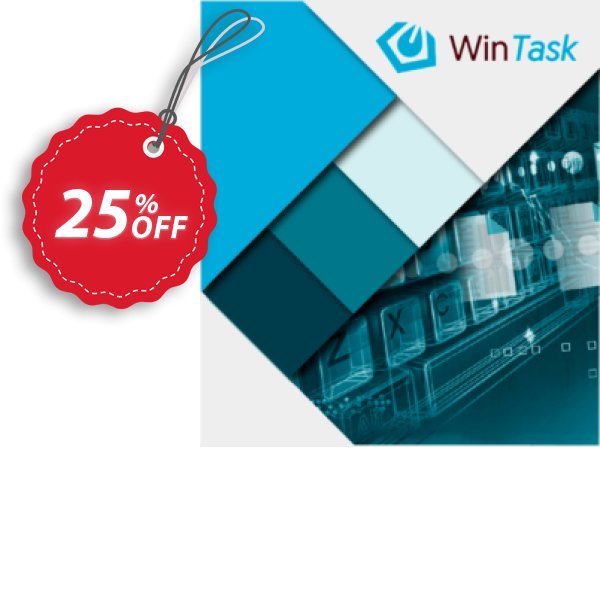 WinTask Pro Upgrade Coupon, discount 25%OFF. Promotion: Imposing discounts code of WinTask Pro Upgrade 2024