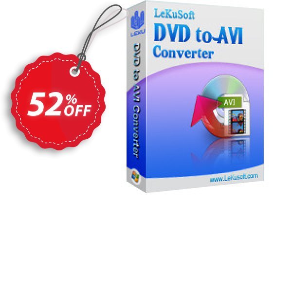 LeKuSoft DVD to AVI Converter Coupon, discount LeKuSoft DVD to AVI Converter Stunning promotions code 2025. Promotion: Stunning promotions code of LeKuSoft DVD to AVI Converter 2024