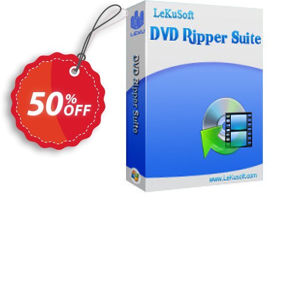 LeKuSoft DVD Ripper Suite Coupon, discount LeKuSoft DVD Ripper Suite Dreaded deals code 2024. Promotion: Dreaded deals code of LeKuSoft DVD Ripper Suite 2024