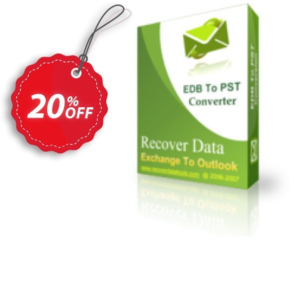 Recover Data for Exchange EDB to Outlook PST - Corporate Plan Coupon, discount Recover Data for Exchange EDB to Outlook PST - Corporate License Dreaded discount code 2024. Promotion: Dreaded discount code of Recover Data for Exchange EDB to Outlook PST - Corporate License 2024