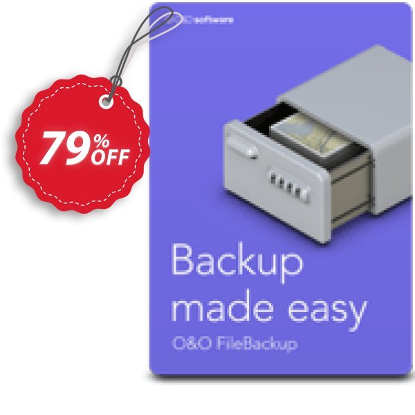 O&O FileBackup, for 5 PCs  Coupon, discount 78% OFF O&O FileBackup (for 5 PCs), verified. Promotion: Big promo code of O&O FileBackup (for 5 PCs), tested & approved