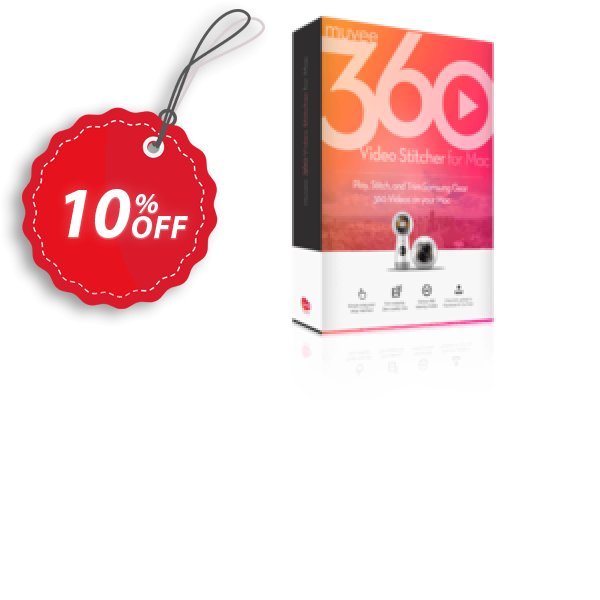 muvee 360 Video Stitcher for MAC Coupon, discount muvee 360 Video Stitcher for Mac Best sales code 2025. Promotion: Best sales code of muvee 360 Video Stitcher for Mac 2024