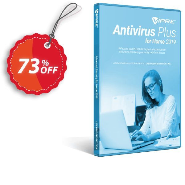 VIPRE Antivirus Plus for Home Coupon, discount Vipre's Black Friday promotion. Promotion: Special promotions code of VIPRE Antivirus Plus for Home, tested in {{MONTH}}