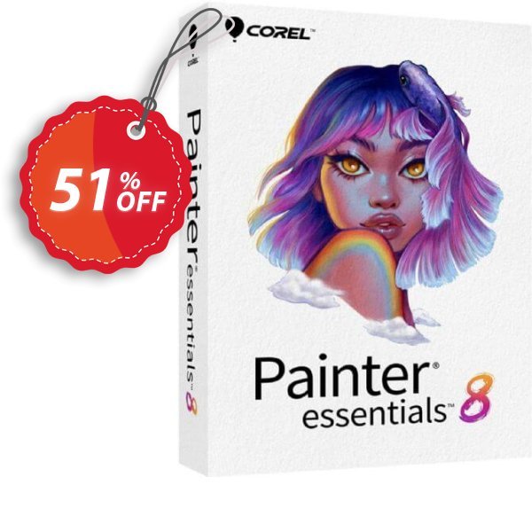 Corel Painter Essentials 8 Coupon, discount Offer: Up to 52% Off on Pinnacle products. Promotion: Awesome deals code of Corel Painter Essentials 8, tested & approved