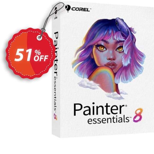 Corel Painter Essentials 8 Coupon, discount 50% OFF Corel Painter Essentials 8, verified. Promotion: Awesome deals code of Corel Painter Essentials 8, tested & approved