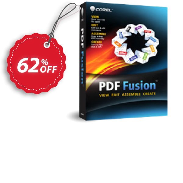 Corel PDF Fusion Coupon, discount 62% OFF Corel PDF Fusion 2024. Promotion: Awesome deals code of Corel PDF Fusion, tested in {{MONTH}}