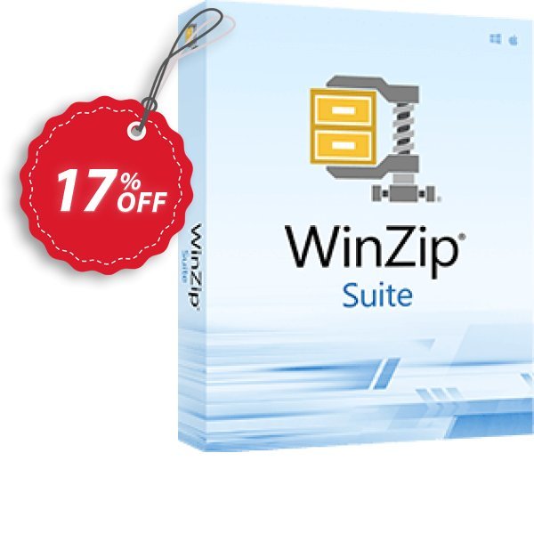WinZip Standard Suite Coupon, discount Earn more with 10% off on WinZip today – limited-time offer. Promotion: Awesome deals code of WinZip Standard Suite, tested & approved