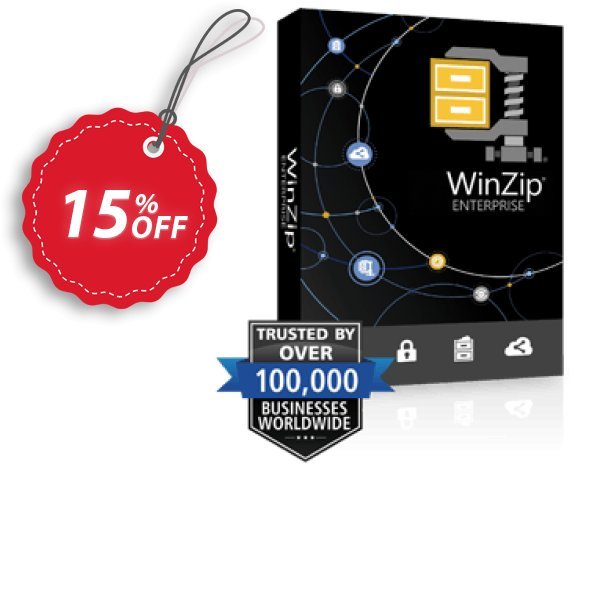 WinZip 28 Enterprise Coupon, discount Offer: Up to 52% Off on Pinnacle products. Promotion: Awesome deals code of WinZip 24 Enterprise, tested in {{MONTH}}