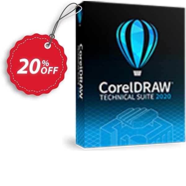 CorelDRAW Technical Suite 2020 Coupon, discount 20% OFF CorelDRAW Technical Suite 2024, verified. Promotion: Awesome deals code of CorelDRAW Technical Suite 2020, tested & approved