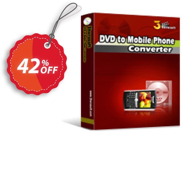 3herosoft DVD to Mobile Phone Converter Make4fun promotion codes