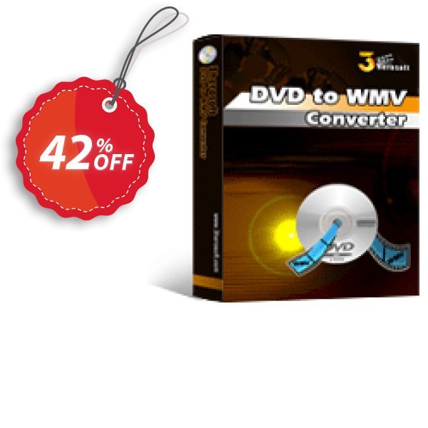 3herosoft DVD to WMV Converter Coupon, discount 3herosoft DVD to WMV Converter Wonderful discounts code 2024. Promotion: Wonderful discounts code of 3herosoft DVD to WMV Converter 2024