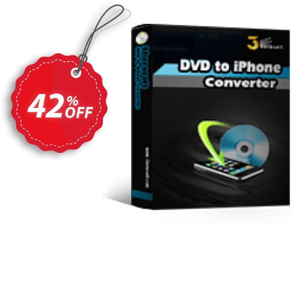 3herosoft DVD to iPhone Converter Coupon, discount 3herosoft DVD to iPhone Converter Exclusive discounts code 2024. Promotion: Exclusive discounts code of 3herosoft DVD to iPhone Converter 2024