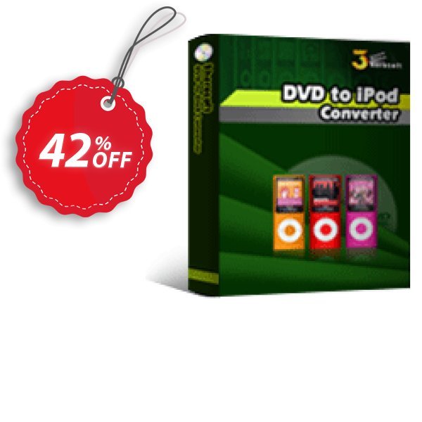 3herosoft DVD to iPod Converter Coupon, discount 3herosoft DVD to iPod Converter Imposing promo code 2025. Promotion: Imposing promo code of 3herosoft DVD to iPod Converter 2024