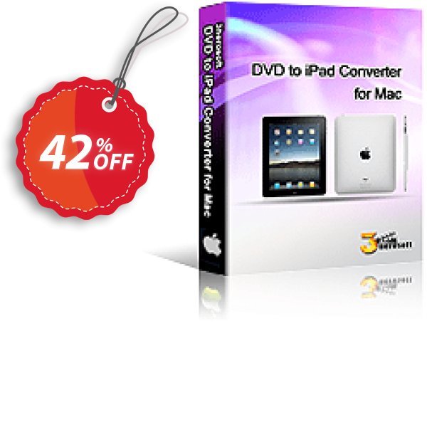 3herosoft DVD to iPad Converter for MAC Coupon, discount 3herosoft DVD to iPad Converter for Mac Best offer code 2024. Promotion: Best offer code of 3herosoft DVD to iPad Converter for Mac 2024