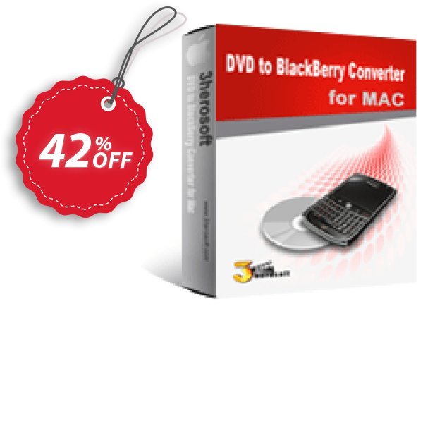 3herosoft DVD to BlackBerry Converter for MAC Coupon, discount 3herosoft DVD to BlackBerry Converter for Mac Imposing discounts code 2024. Promotion: Imposing discounts code of 3herosoft DVD to BlackBerry Converter for Mac 2024