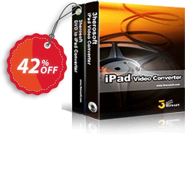 3herosoft DVD to iPad Suite Coupon, discount 3herosoft DVD to iPad Suite Marvelous promo code 2024. Promotion: Marvelous promo code of 3herosoft DVD to iPad Suite 2024