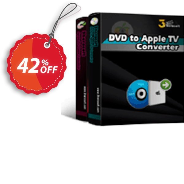 3herosoft DVD to Apple TV Suite Coupon, discount 3herosoft DVD to Apple TV Suite Amazing deals code 2024. Promotion: Amazing deals code of 3herosoft DVD to Apple TV Suite 2024
