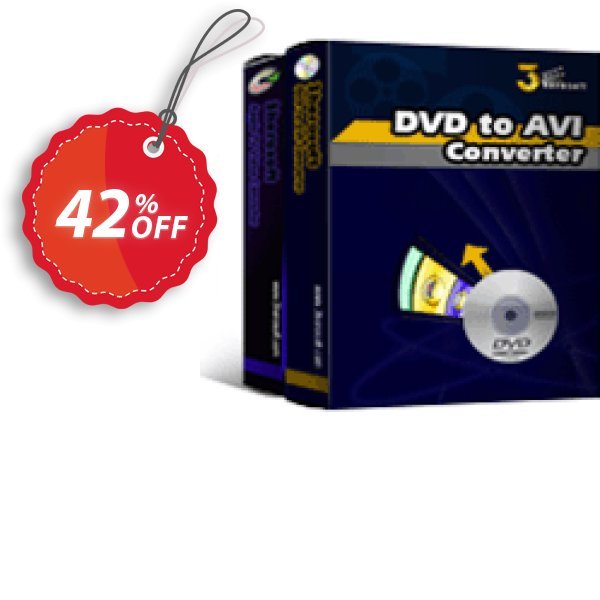 3herosoft DVD to AVI Suite Coupon, discount 3herosoft DVD to AVI Suite Fearsome discount code 2025. Promotion: Fearsome discount code of 3herosoft DVD to AVI Suite 2024
