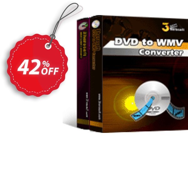 3herosoft DVD to WMV Suite Coupon, discount 3herosoft DVD to WMV Suite Awful deals code 2024. Promotion: Awful deals code of 3herosoft DVD to WMV Suite 2024