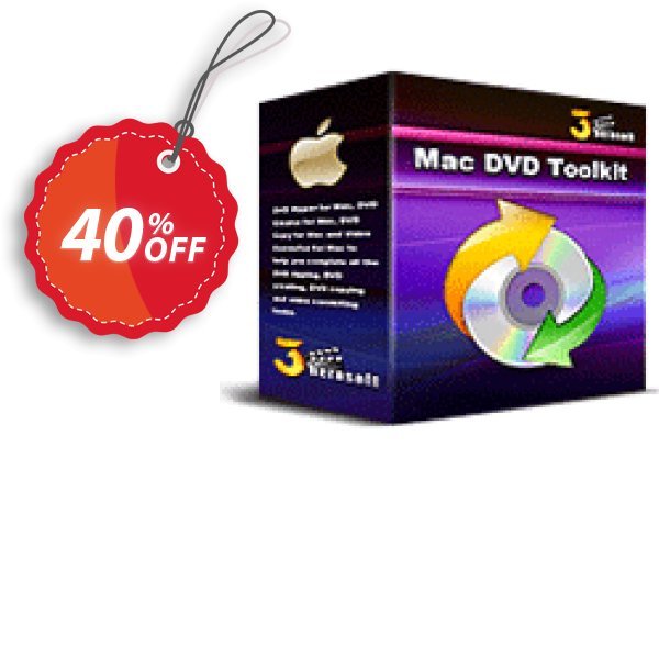 3herosoft MAC DVD Toolkit Coupon, discount 3herosoft Mac DVD Toolkit Exclusive offer code 2024. Promotion: Exclusive offer code of 3herosoft Mac DVD Toolkit 2024