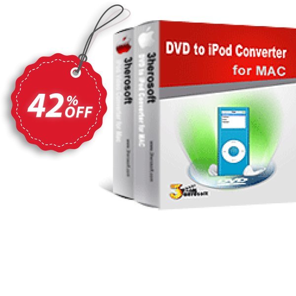 3herosoft DVD to iPod Suite for MAC Coupon, discount 3herosoft DVD to iPod Suite for Mac Awesome discount code 2025. Promotion: Awesome discount code of 3herosoft DVD to iPod Suite for Mac 2024