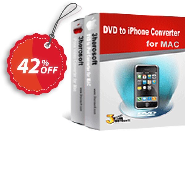 3herosoft DVD to iPhone Suite for MAC Coupon, discount 3herosoft DVD to iPhone Suite for Mac Wonderful promo code 2024. Promotion: Wonderful promo code of 3herosoft DVD to iPhone Suite for Mac 2024