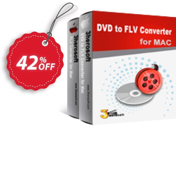 3herosoft DVD to FLV Suite for MAC Coupon, discount 3herosoft DVD to FLV Suite for Mac Marvelous deals code 2024. Promotion: Marvelous deals code of 3herosoft DVD to FLV Suite for Mac 2024