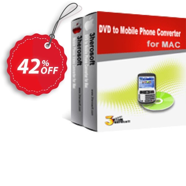 3herosoft DVD to Mobile Phone Suite for MAC Coupon, discount 3herosoft DVD to Mobile Phone Suite for Mac Awful discount code 2024. Promotion: Awful discount code of 3herosoft DVD to Mobile Phone Suite for Mac 2024