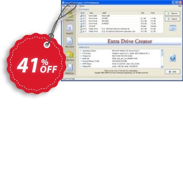 Extra Drive Creator Coupon, discount Extra Drive Creator Staggering deals code 2024. Promotion: Staggering deals code of Extra Drive Creator 2024