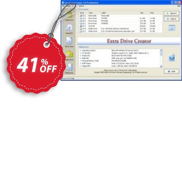 Extra Drive Creator Coupon, discount Extra Drive Creator Staggering deals code 2025. Promotion: Staggering deals code of Extra Drive Creator 2024