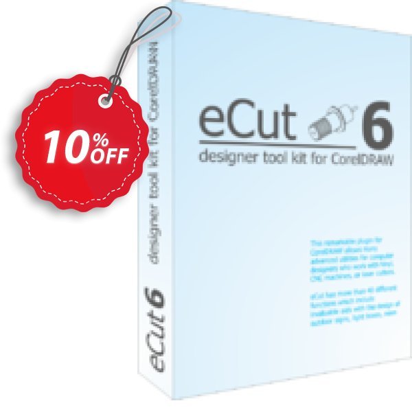 eCut 6 Coupon, discount eCut 6 Special deals code 2024. Promotion: Special deals code of eCut 6 2024