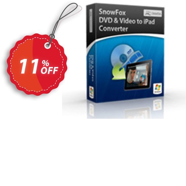 SnowFox iPad Video Converter Pro Coupon, discount SnowFox iPad Video Converter Pro Dreaded offer code 2024. Promotion: Dreaded offer code of SnowFox iPad Video Converter Pro 2024